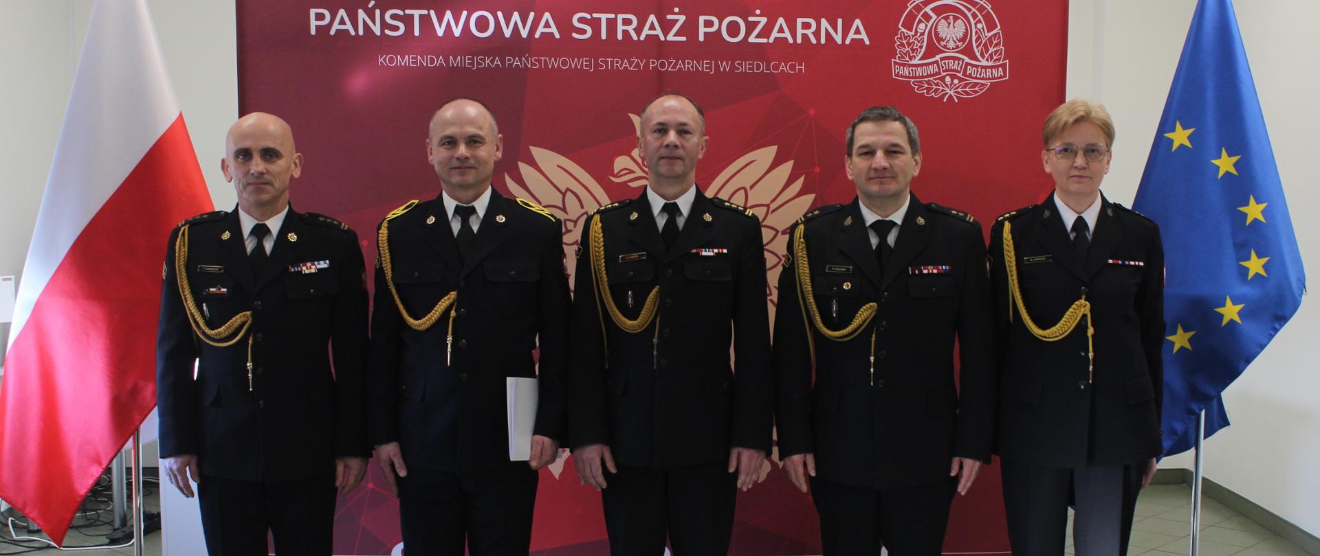 Pożegnanie ze służbą st. ogn. Sławomira Lipińskiego 
