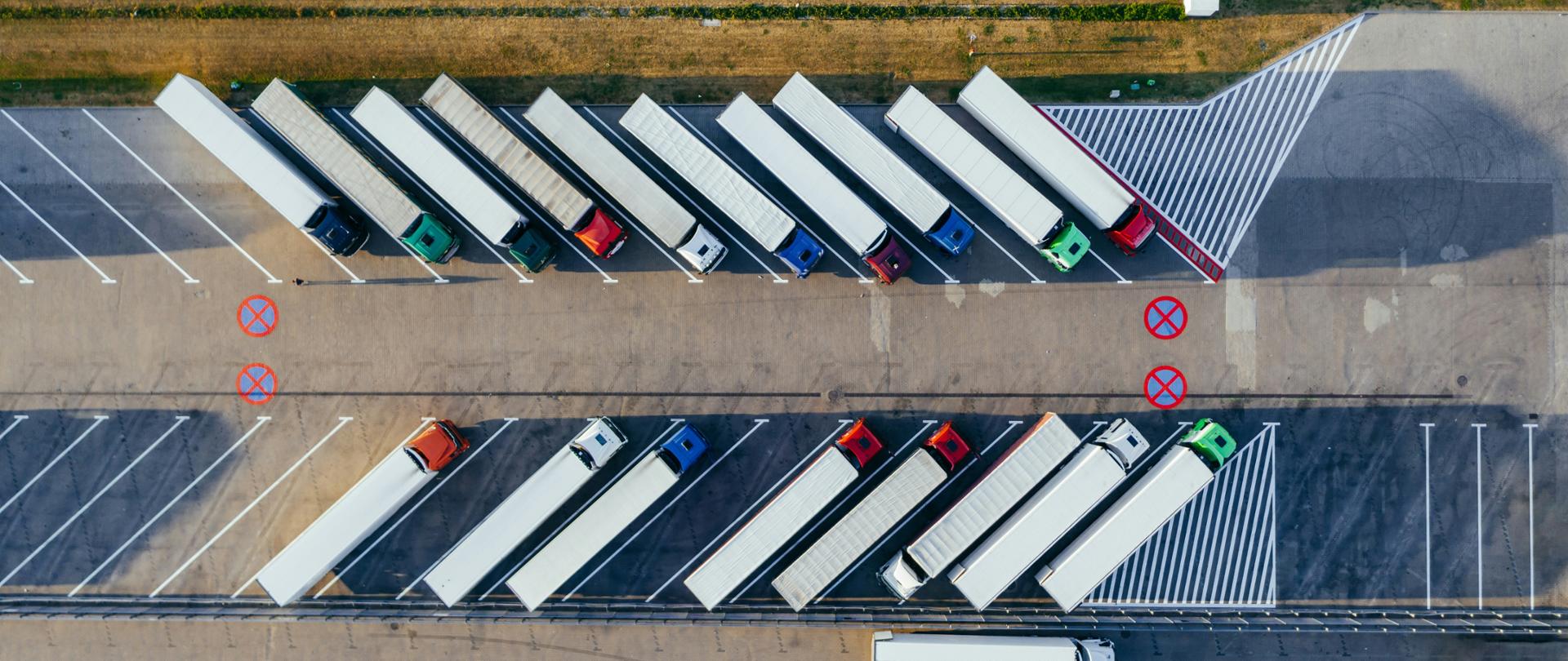 Parking na duże ciężarówki