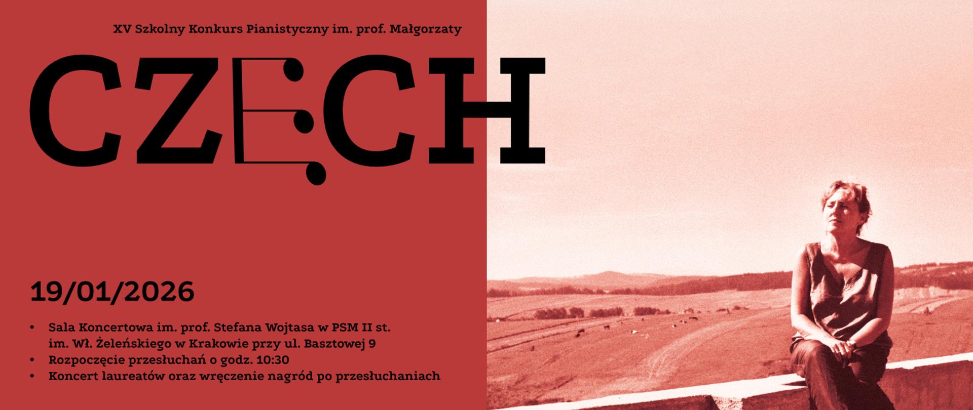 XV Szkolny Konkurs Pianistyczny im.prof.Małgorzaty Czech 19.01.2026 zdjęcie M.Czech 
