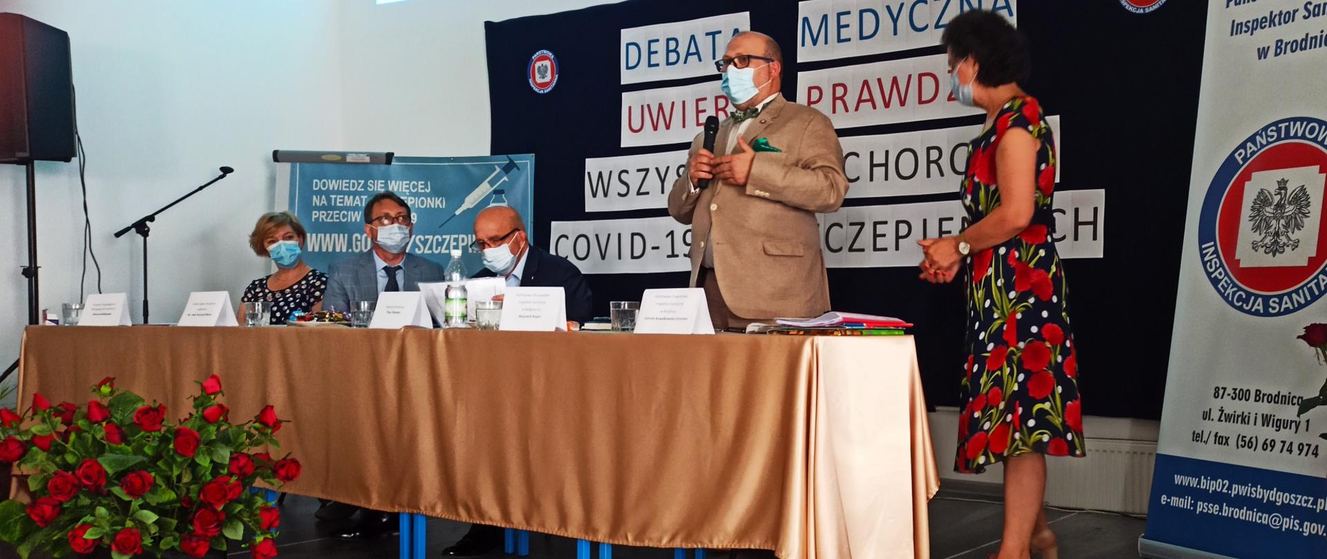 Debata medyczna "Uwierz prawdzie" - wszystko o chorobie COVID i szczepieniach - Fot. 1