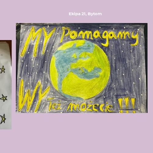 Rysunki wykonane przez uczniów