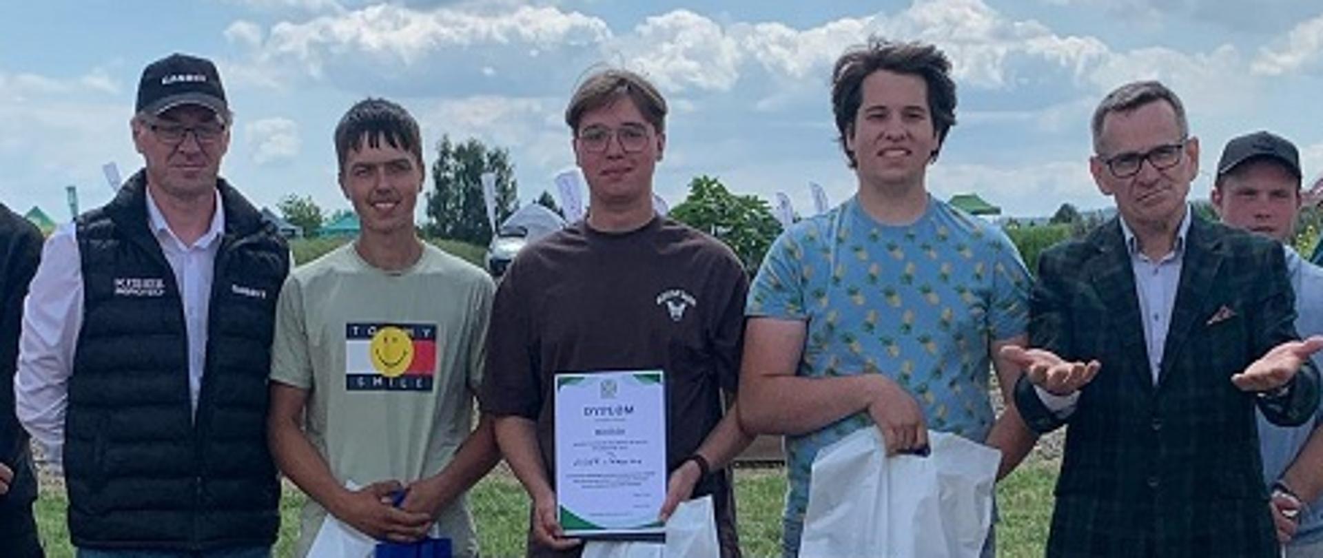 Drużyna ZSCKR w Rzemieniu.