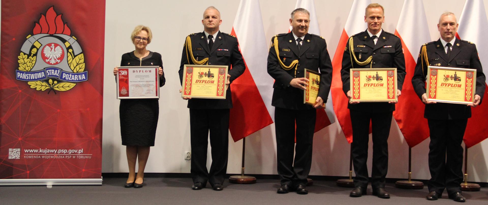 Odznaczenia dla lipnowskich strażaków 