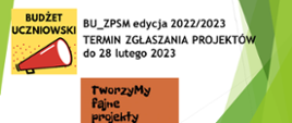Nauczyciele, Rada Rodziców oraz Samorząd Uczniowski zapraszają wszystkich uczniów do udziału w tegorocznej drugiej edycji Budżetu Uczniowskiego Zespołu Państwowych Szkół Muzycznych (BU_ZPSM) im. Wojciecha Kilara w Katowicach