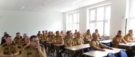 Odprawa szkoleniowa funkcjonariuszy realizujących zadania z zakresu Prewencji Społecznej PSP
