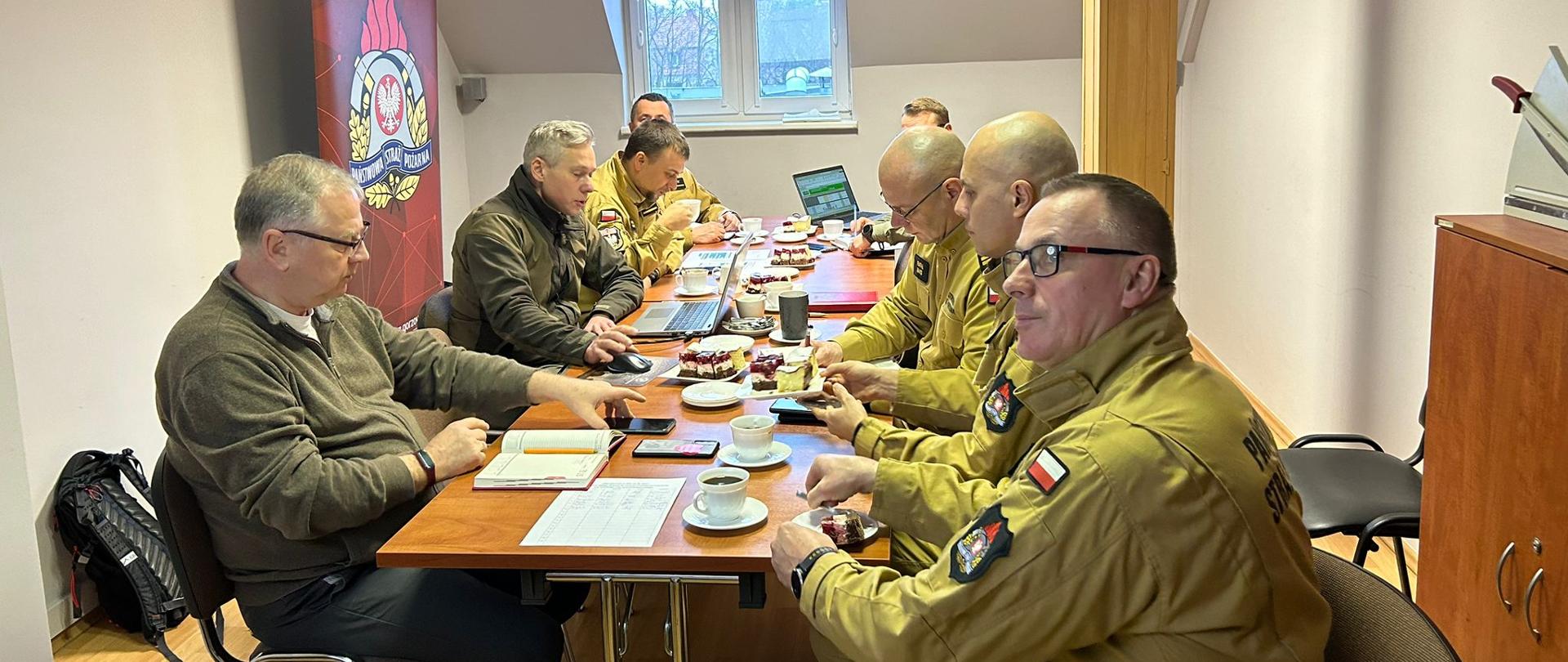 Spotkanie stałego zespołu ds. ochrony przeciwpożarowej lasów - 15 luty 2024