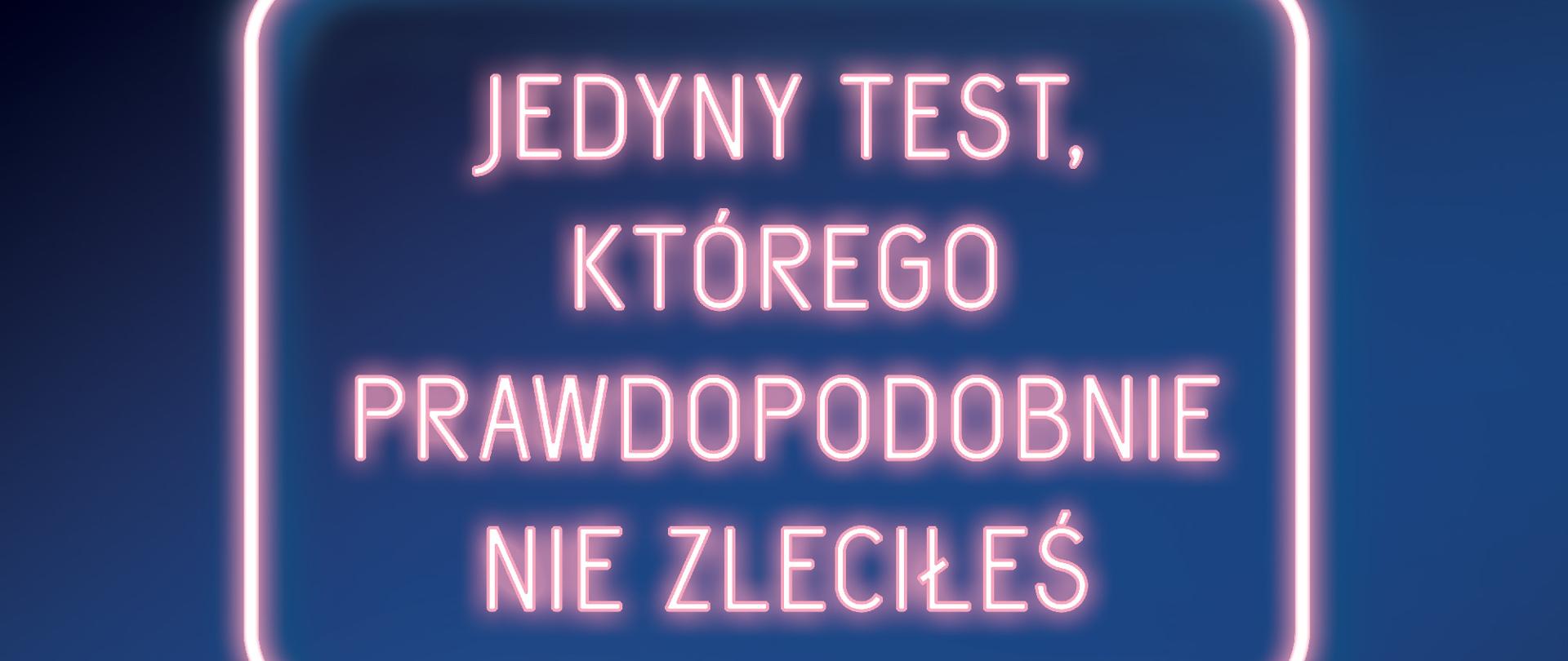Plakat zachęcający lekarzy do wykonywania pacjentom testu w kierunku HIV