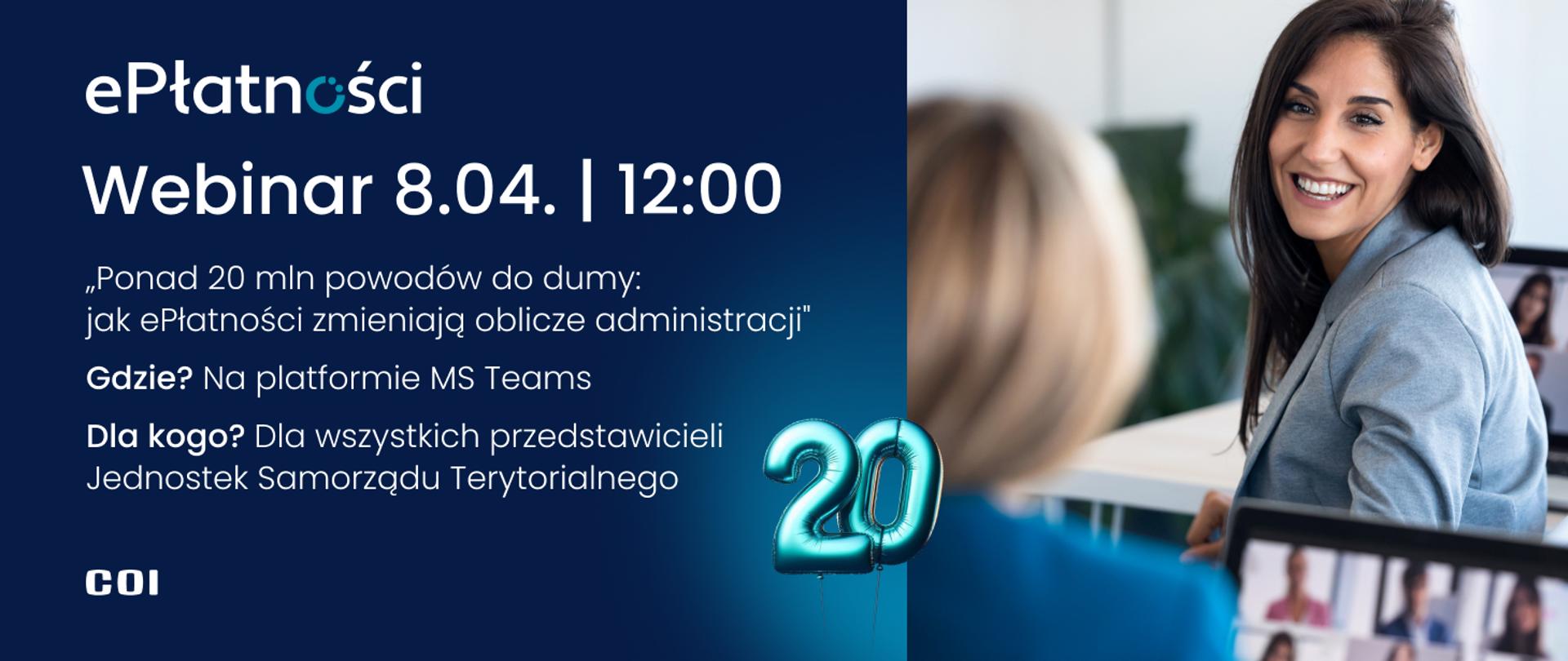 Zaproszenie na webinar 8 kwietnia 