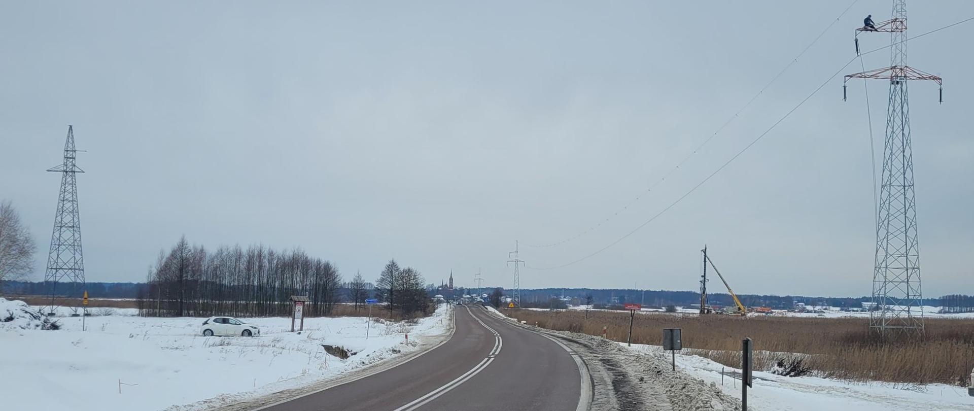 Droga krajowa nr 8 w rejonie Sztabina