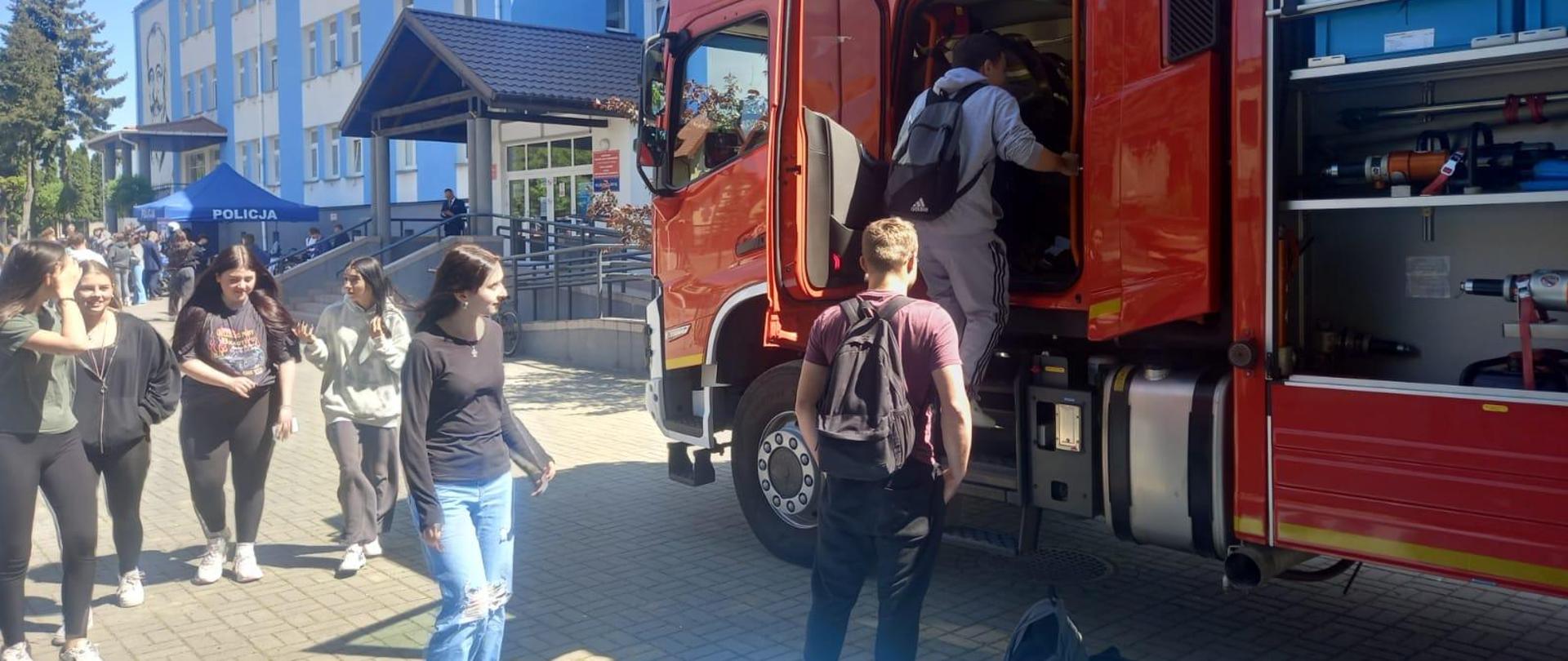 Państwowa Straż Pożarna na konferencji naukowej w Państwowej Akademii Nauk Stosowanych