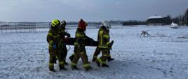 Ćwiczenia zgrywające dla służb na Lotnisku Kruszyn