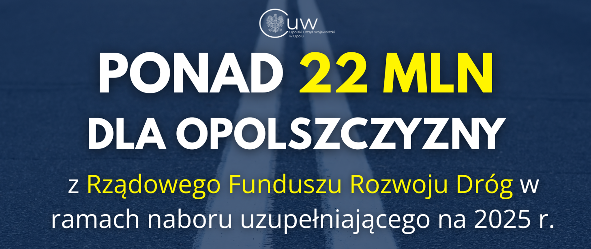 Nabór uzupełniający Rządowego Funduszu Rozwoju Dróg – wyniki dla województwa opolskiego