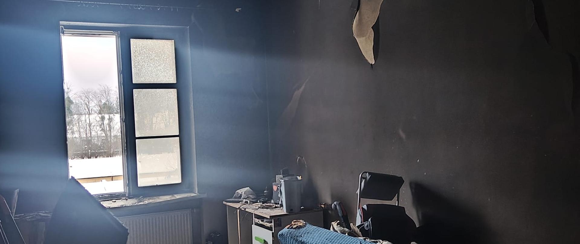 Fajerwerki przyczyną pożaru mieszkania w Sylwestra 3