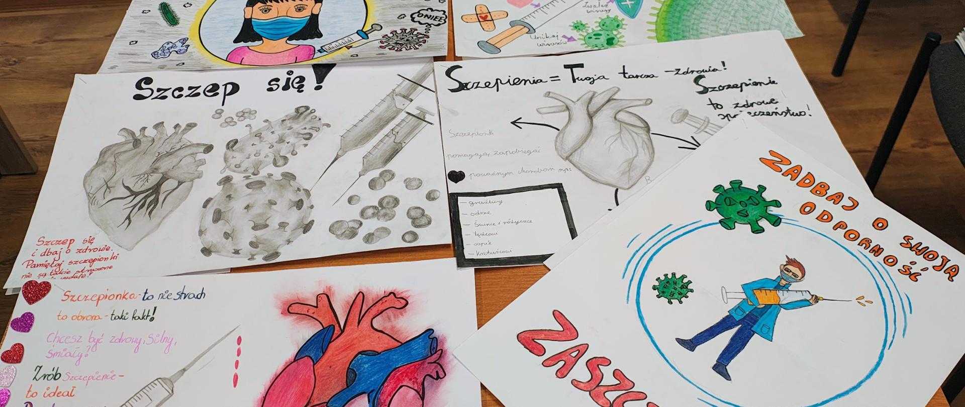 Konkurs plastyczny Szczepienia ochronne- zdrowa przyszłość