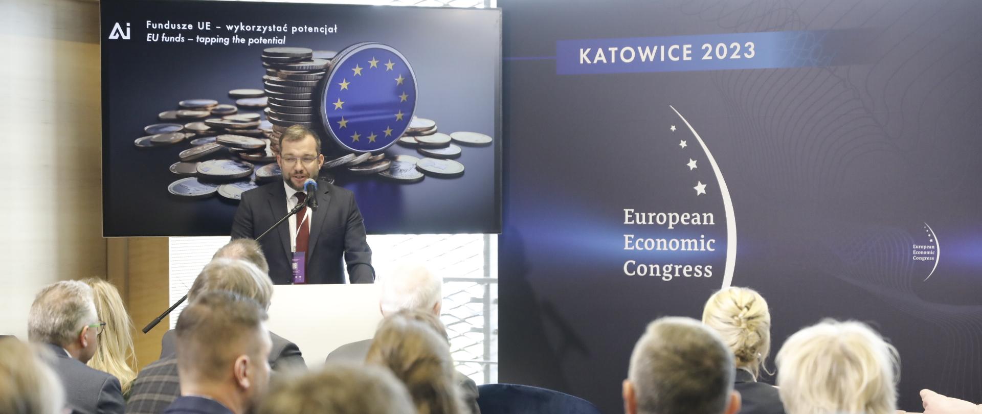 Kierownictwo MFiPR na pierwszym dniu Europejskiego Kongresu Gospodarczego
