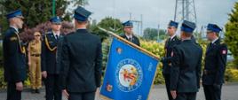 Uroczysta zmiana służby