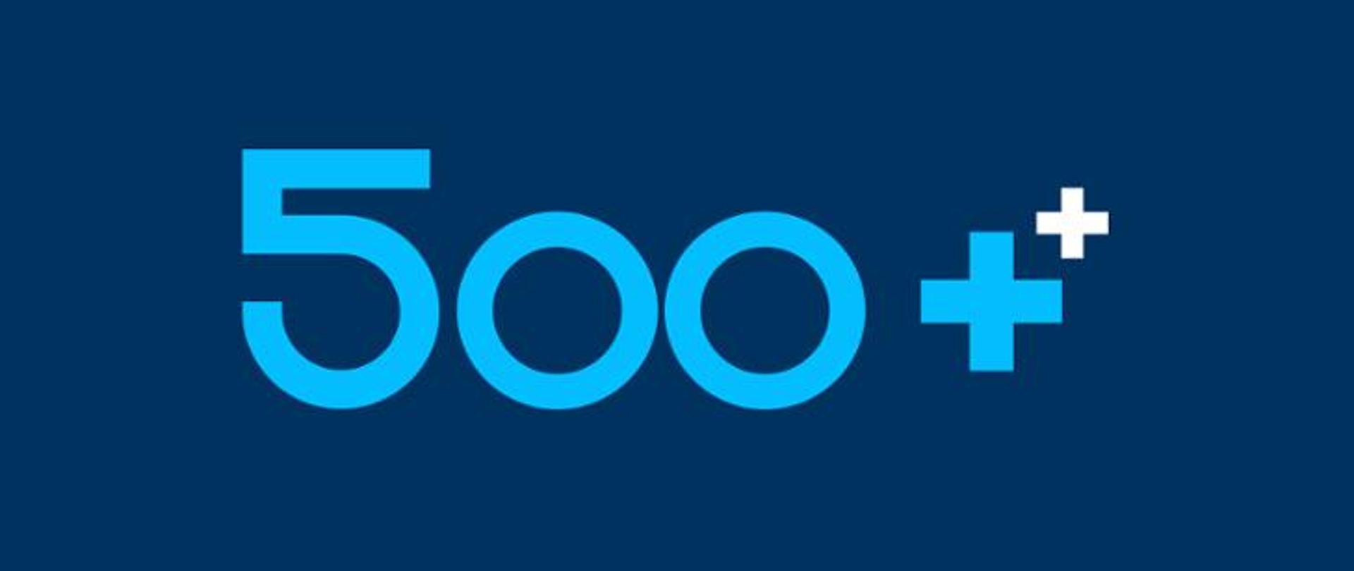 500 plus logo