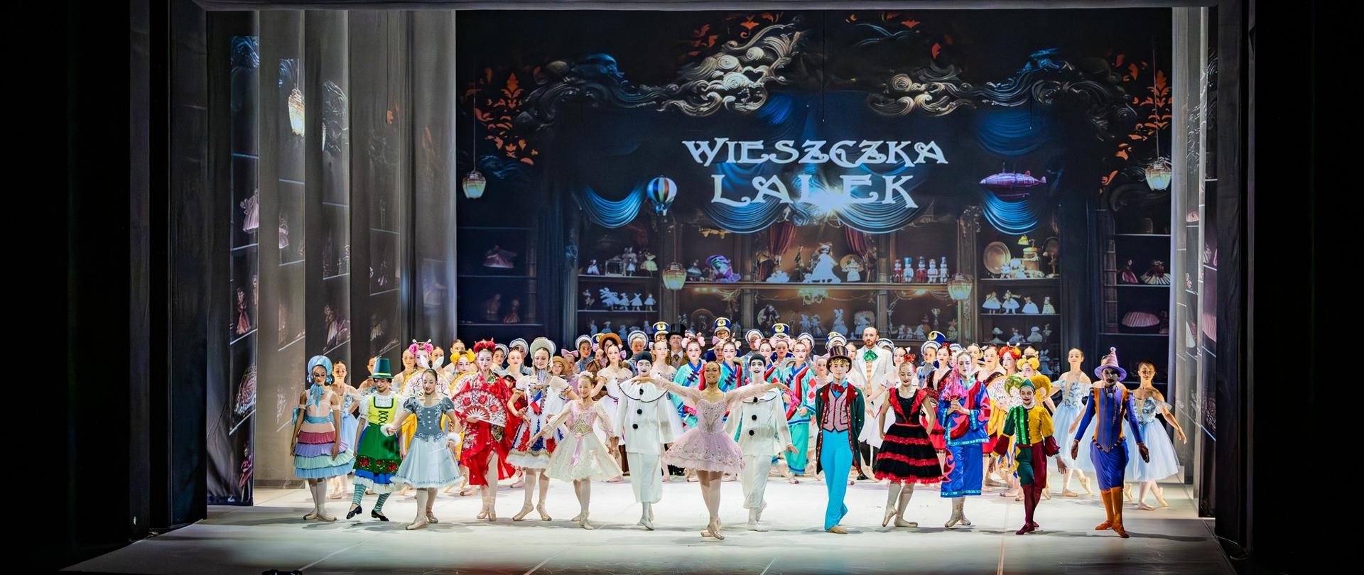 Premiera spektaklu "Wieszczka lalek" podczas gali z okazji Jubileuszu 75 - lecia naszej szkoły 