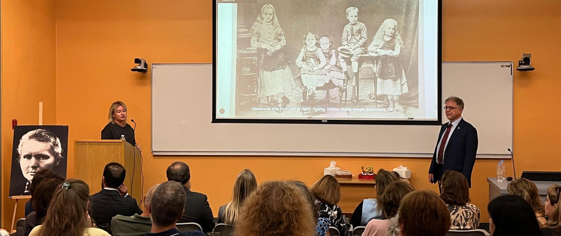 
Urodziny Marii Skłodowskiej Curie w Bejrucie
