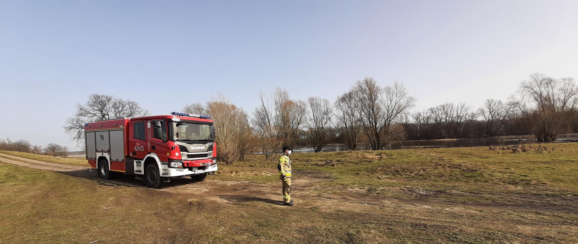 Wezbrane wody - Odra