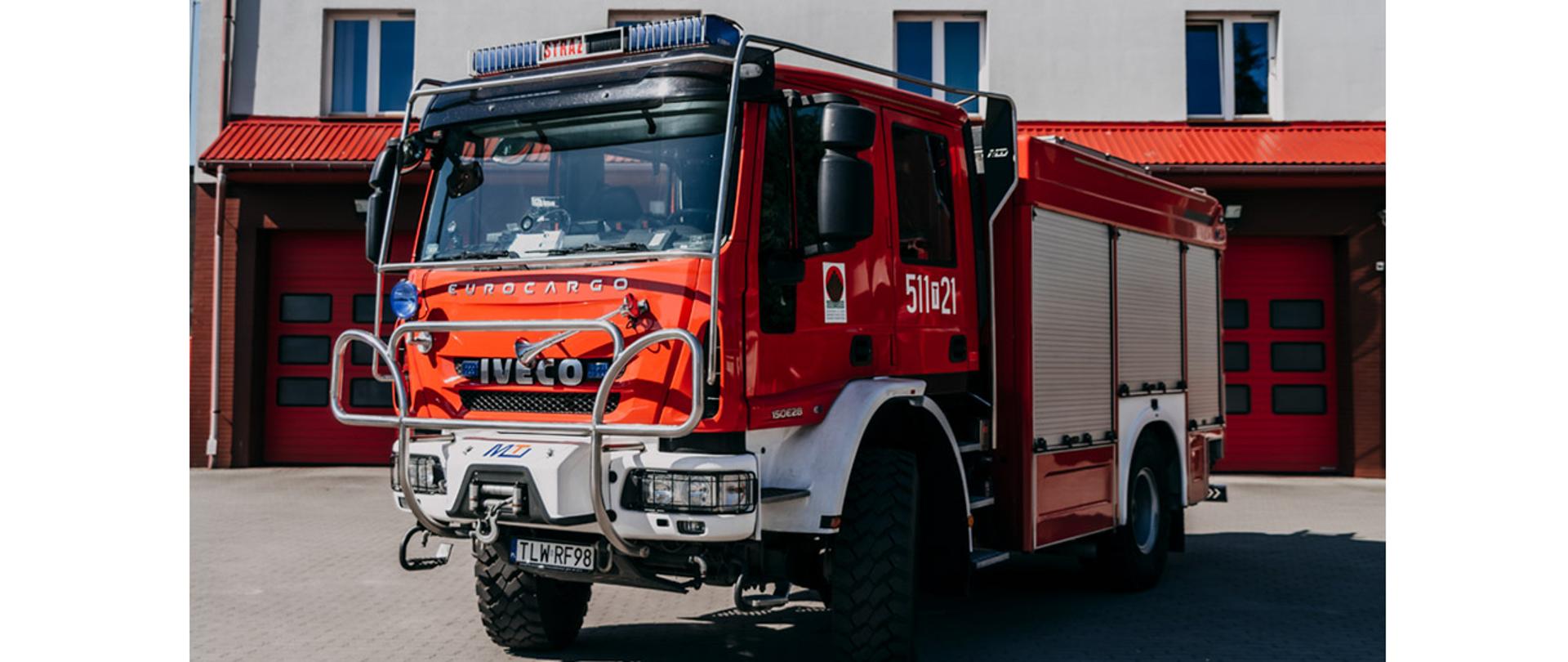 Samochód ratowniczo-gaśniczy średni z modułem ratownictwa technicznego - kryptonim operacyjny TF 511-21