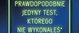 Kampania społeczna Jedyny taki test - format panorama