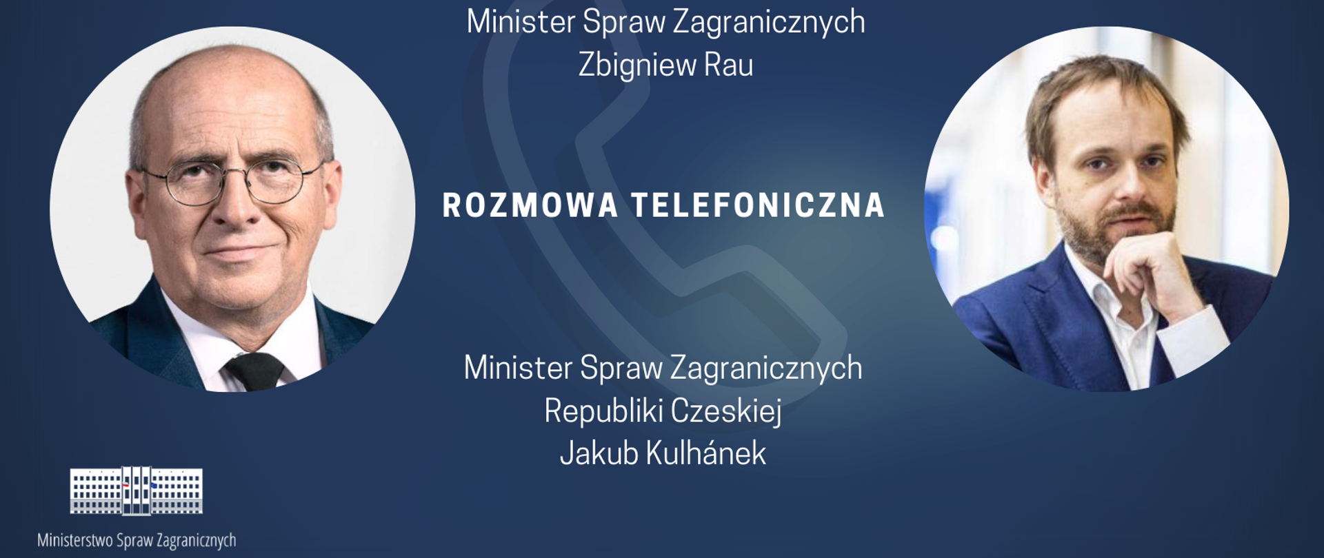 Rozmowa z min. spr. zagr. Czech