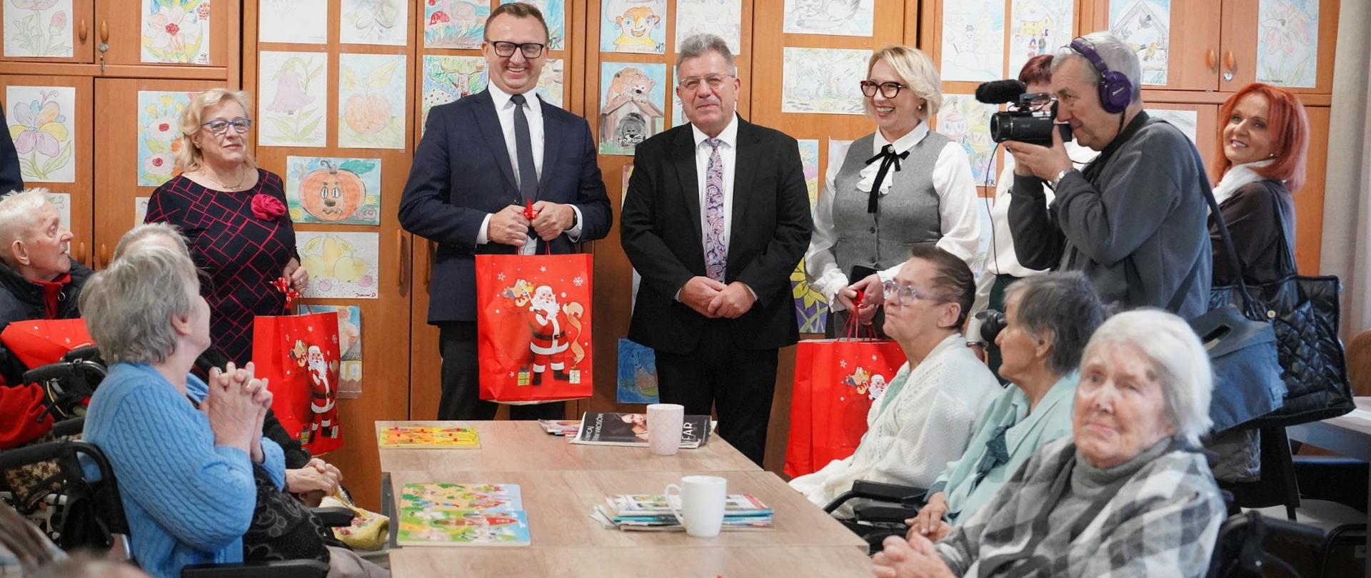 Spotkanie w DPS w Sandomierzu