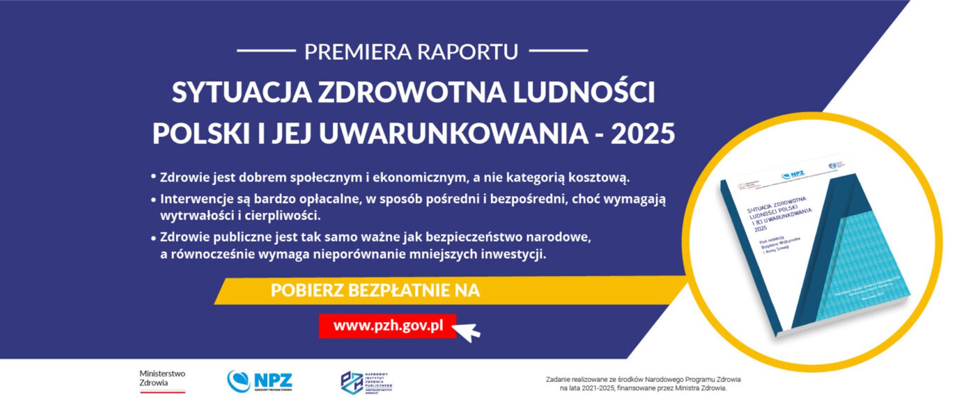 Raport - Sytuacja zdrowotna ludności Polski 2025