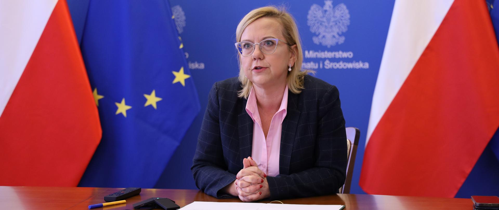 Minister Anna Moskwa na spotkaniu ministrów G20 ds. energii