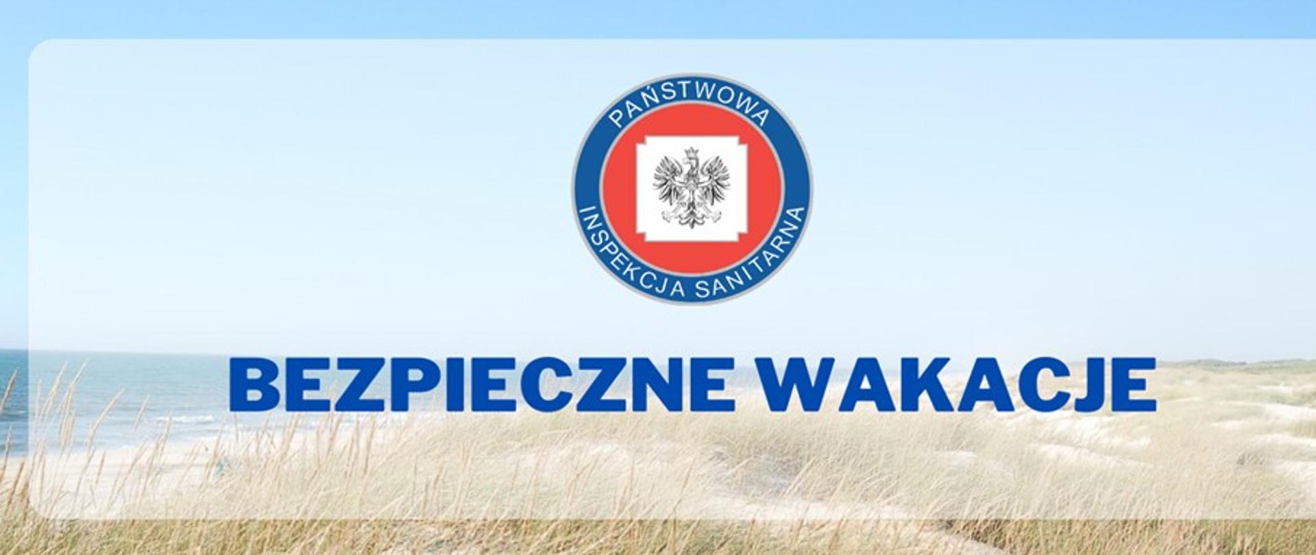 Bezpieczne wakacje Logo