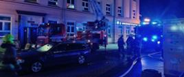 Pożar budynku przy ul. gen. J. Zajączka w Giżycku.