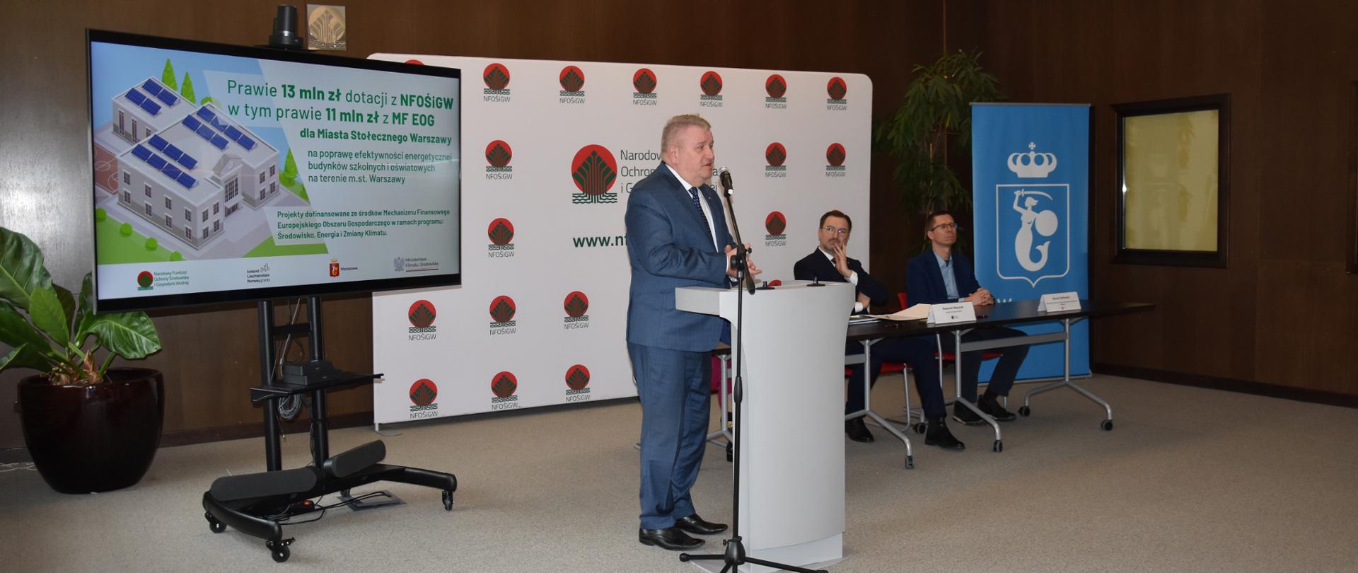 Podpisanie umów z NFOŚiGW