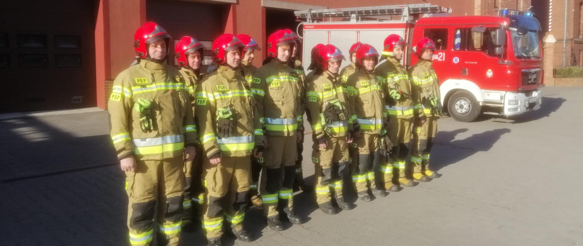 MINUTA CISZY DLA POLEGŁYCH STRAŻAKÓW Z UKRAINY