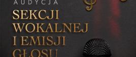 Audycja sekcji wokalnej i emisji głosu