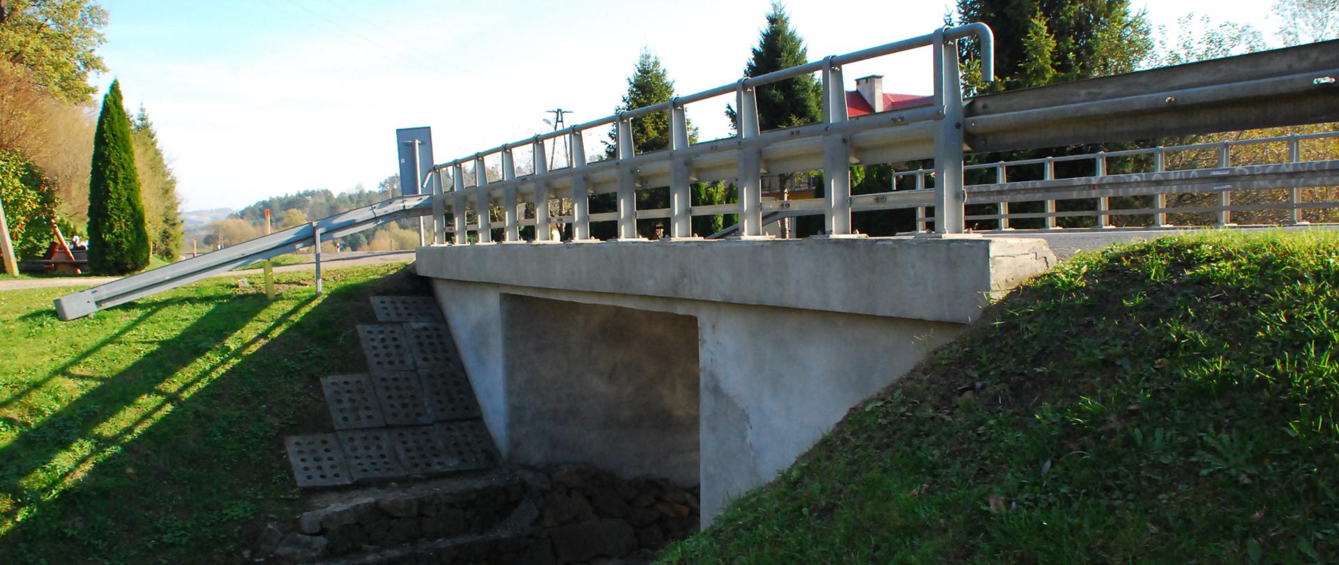 Most w miejscowości Bircza