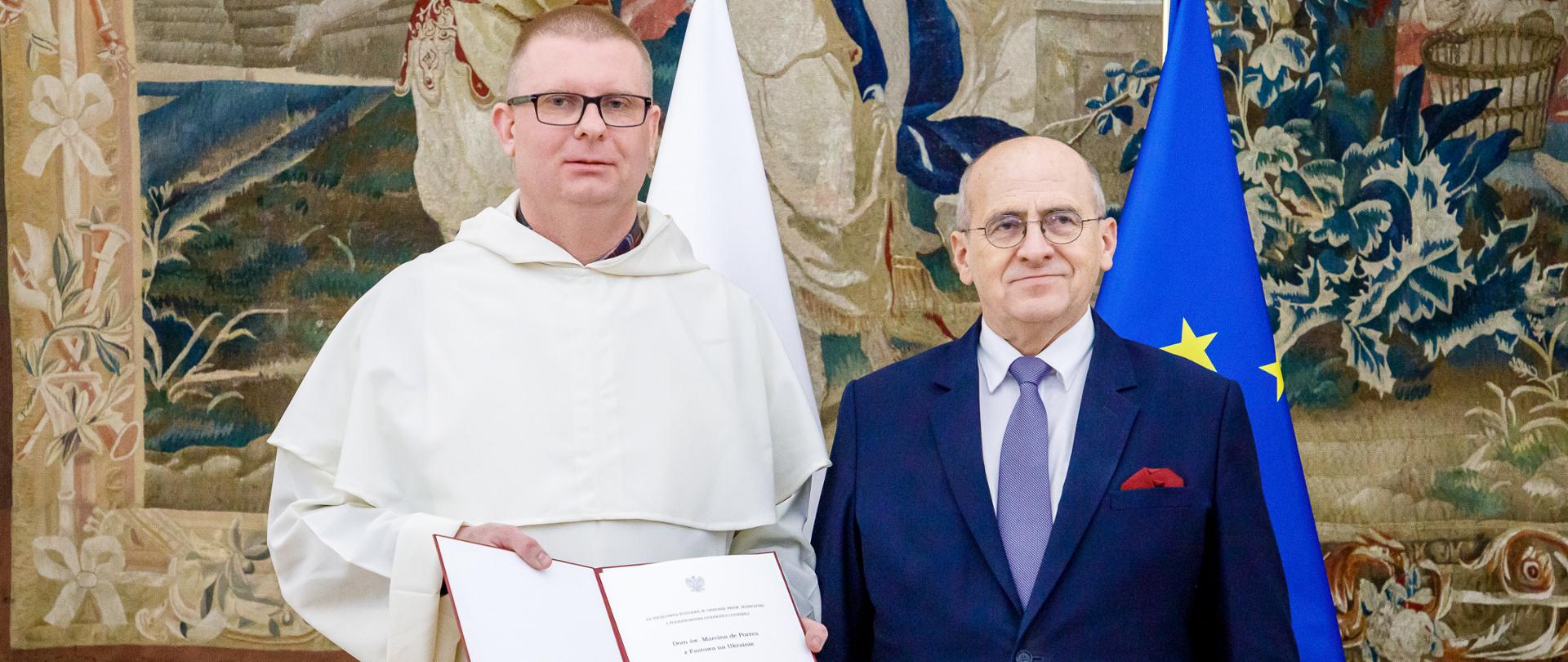 Minister Zbigniew Rau wręczył Nagrodę Pro Dignitate Humana za 2022 r.