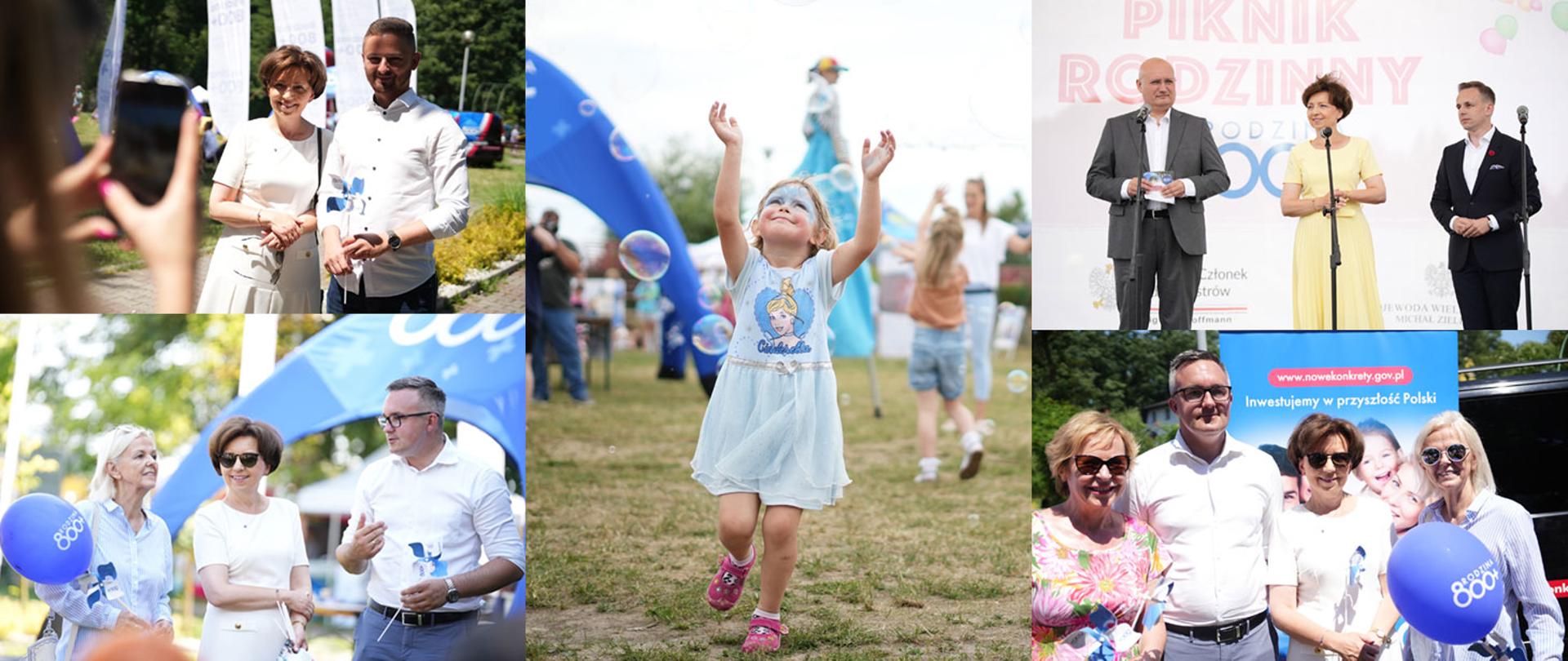 Rodzina 800+. Minister Marlena Maląg na piknikach na Śląsku i w Wielkopolsce