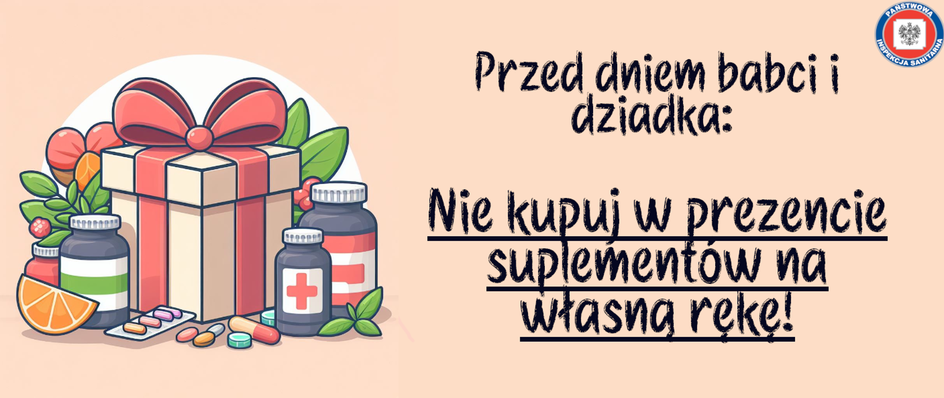 Przed dniem babci i dziadka – nie kupuj w prezencie suplementów na własną rękę