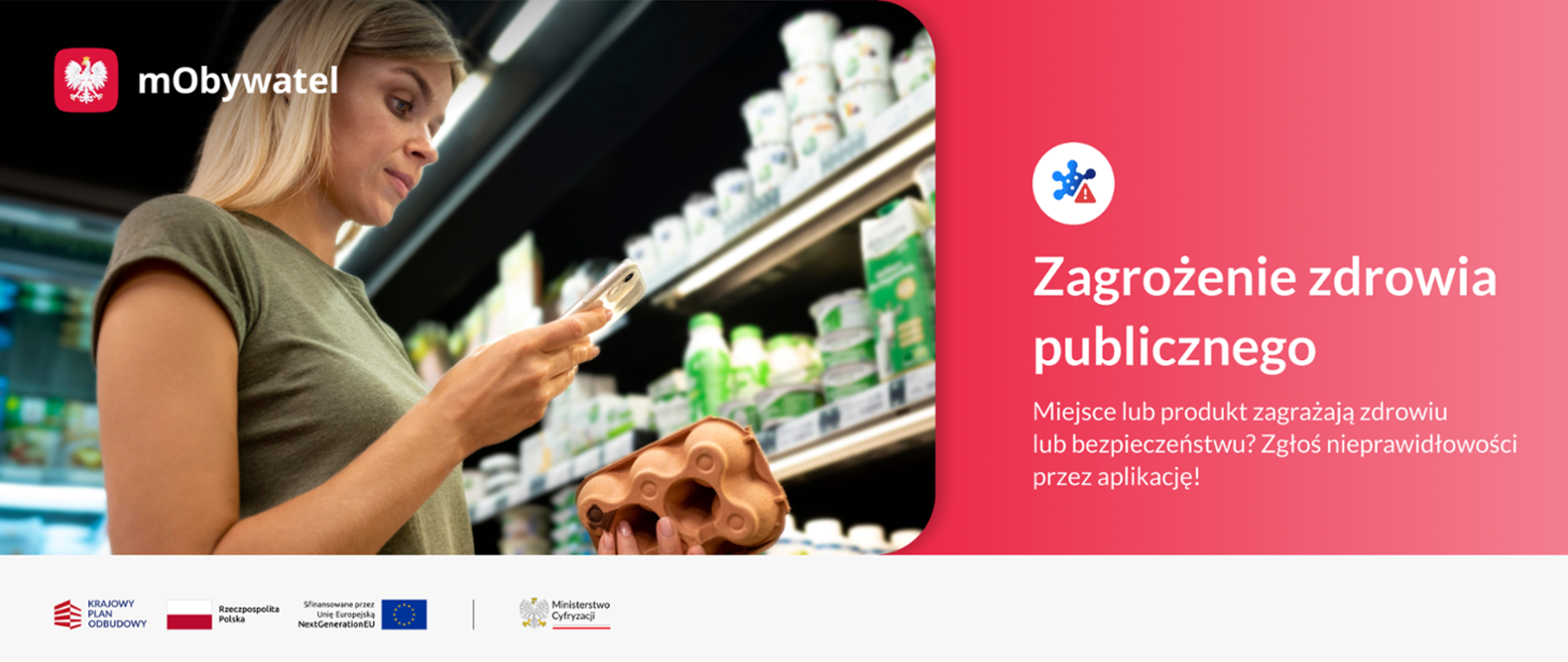 Szybkie zgłoszenie potrzeby interwencji do sanepidu teraz w mObywatelu