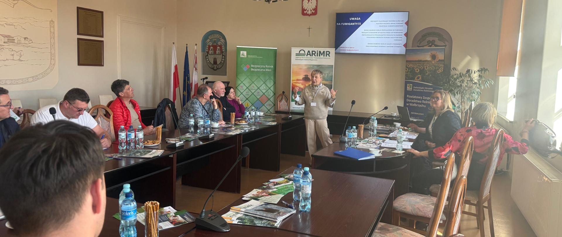 Rolnicy z gminy Mieroszów na szkoleniu