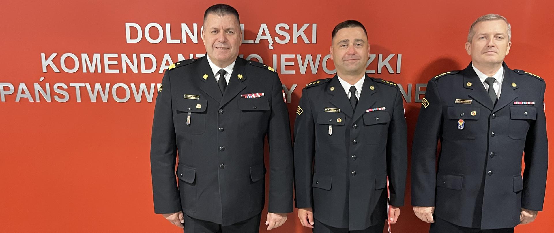 Zmiany kadrowe w Komendzie Powiatowej Państwowej Straży Pożarnej w Wołowie