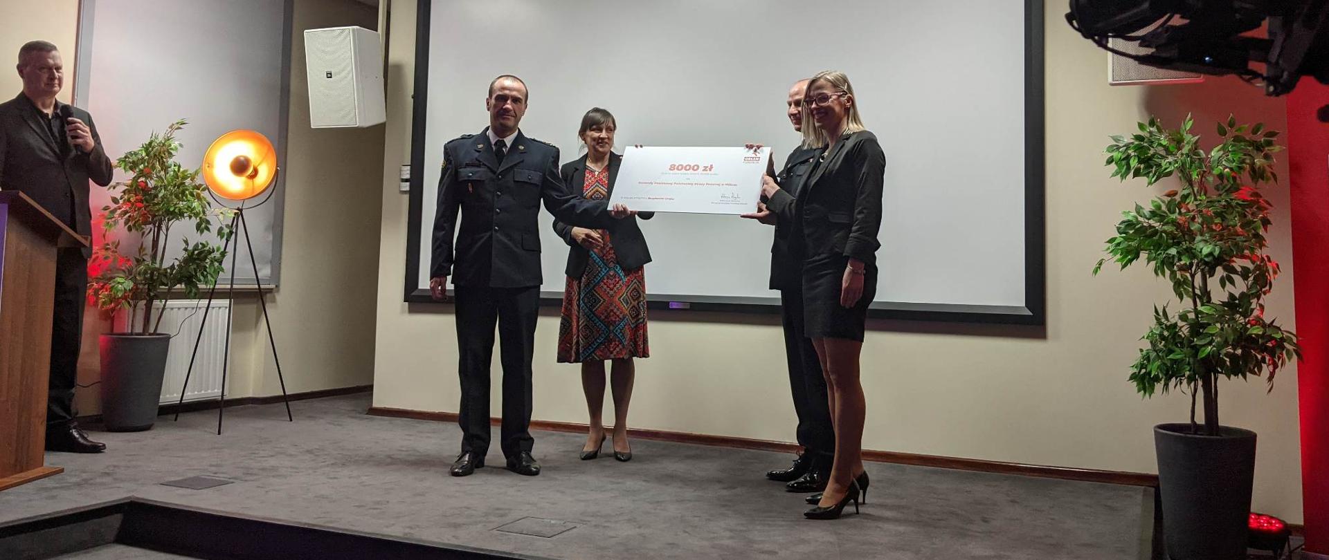 KOMENDA POWIATOWA PSP W MILICZU LAUREATEM KONKURSU FUNDACJI ORLEN