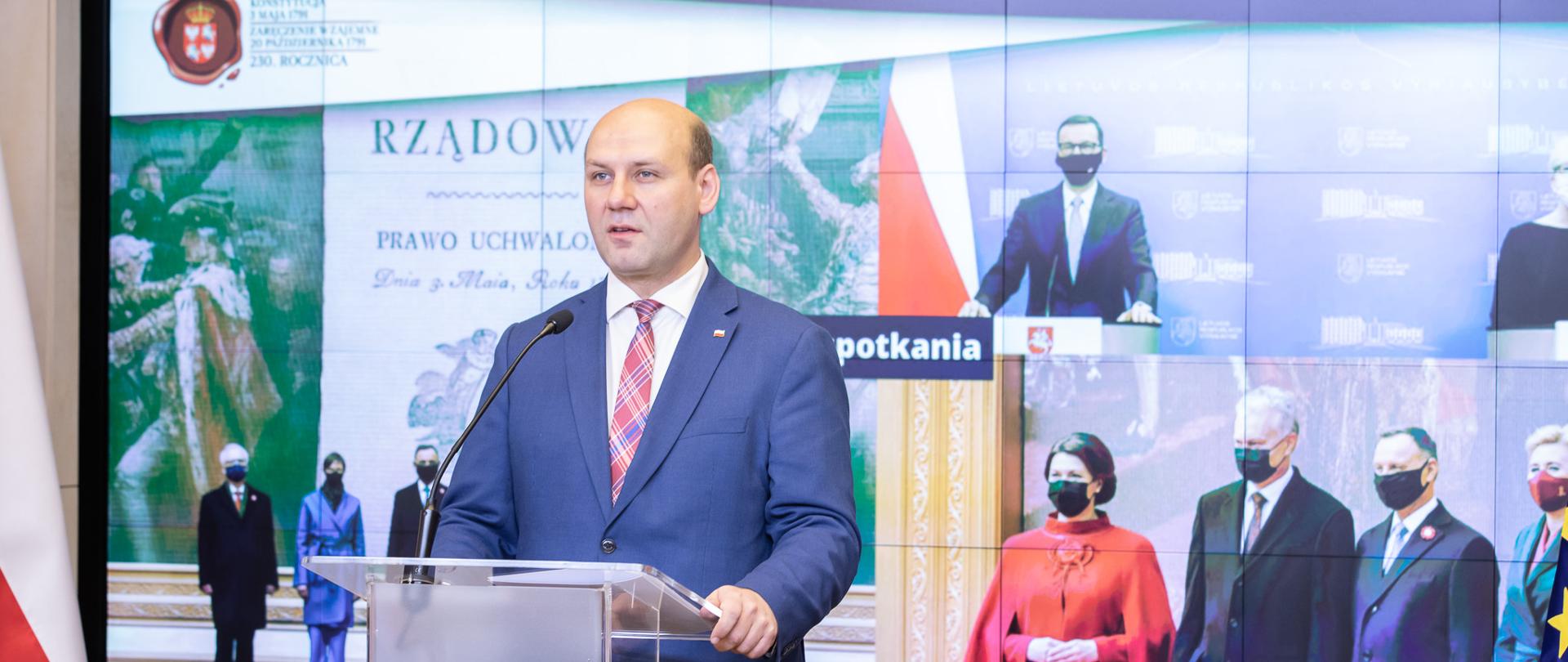 Secretary of State Szymon Szynkowski vel Sęk