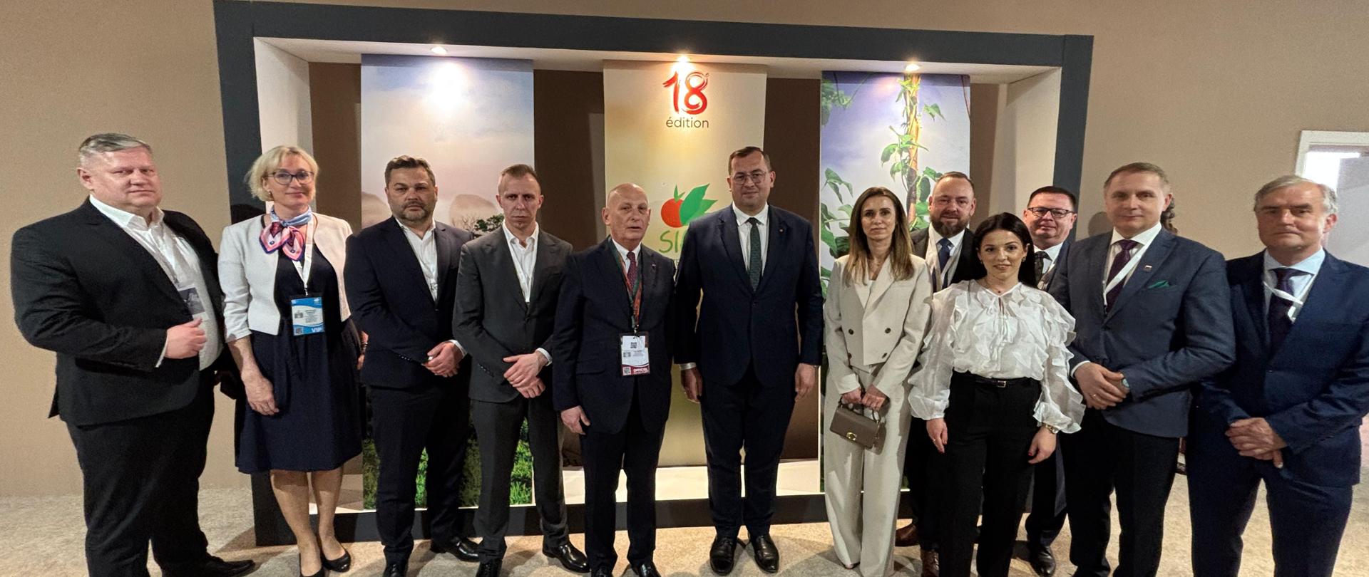 Ministre avec la délégation polonaise au SIAM 2026