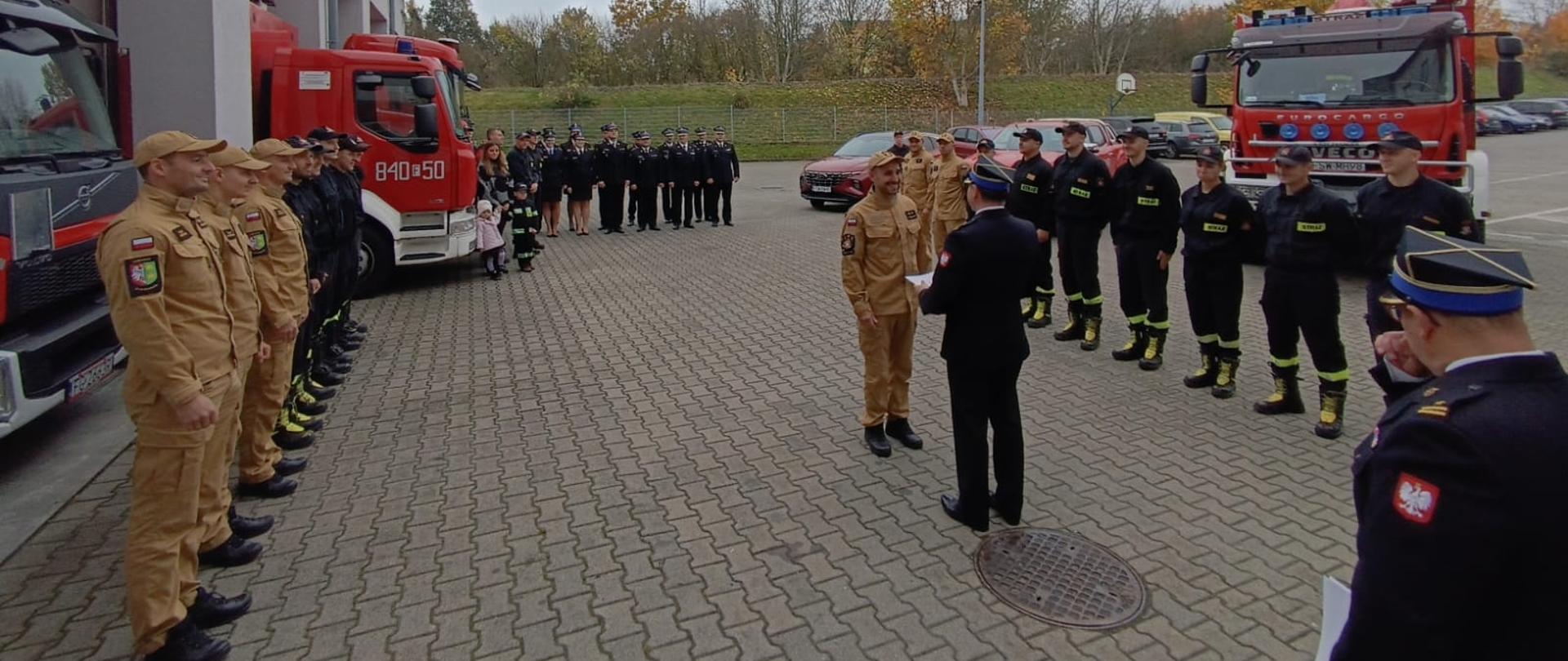 Ostatnia zmiana służby kpt. Wojtka Dudzińskiego