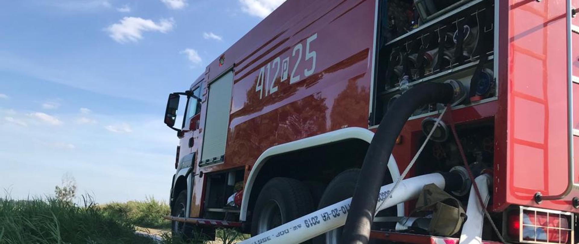 POŻAR CISZKOWO W POWIECIE CHODZIESKIM.