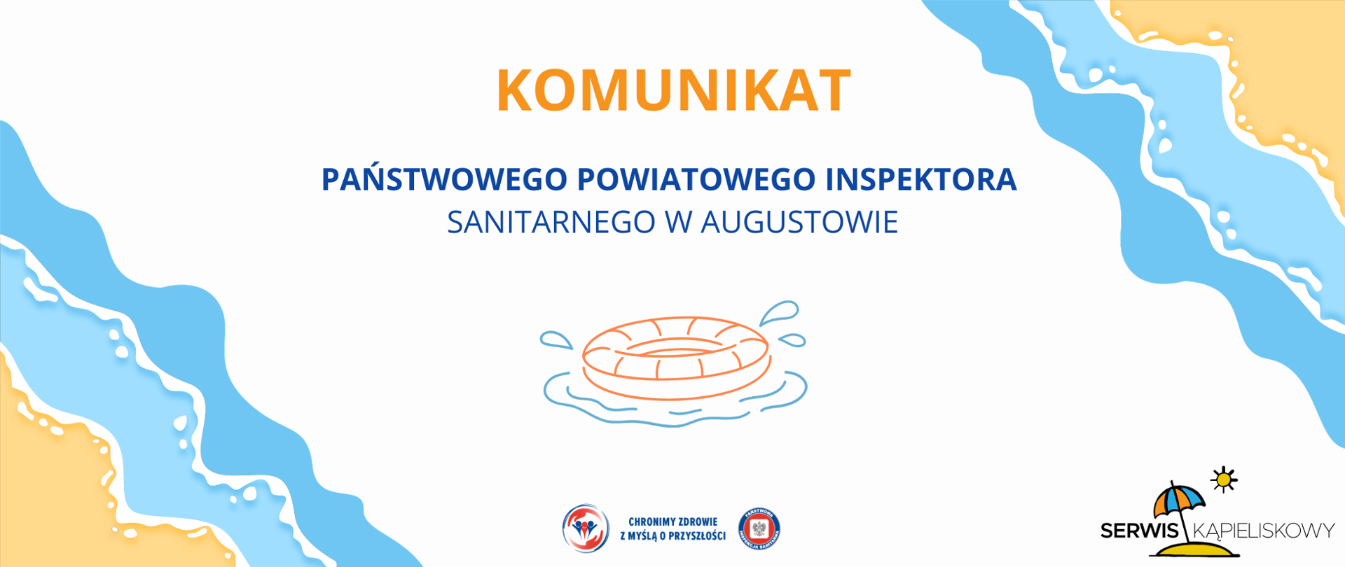 komunikat kąpieliska serwis