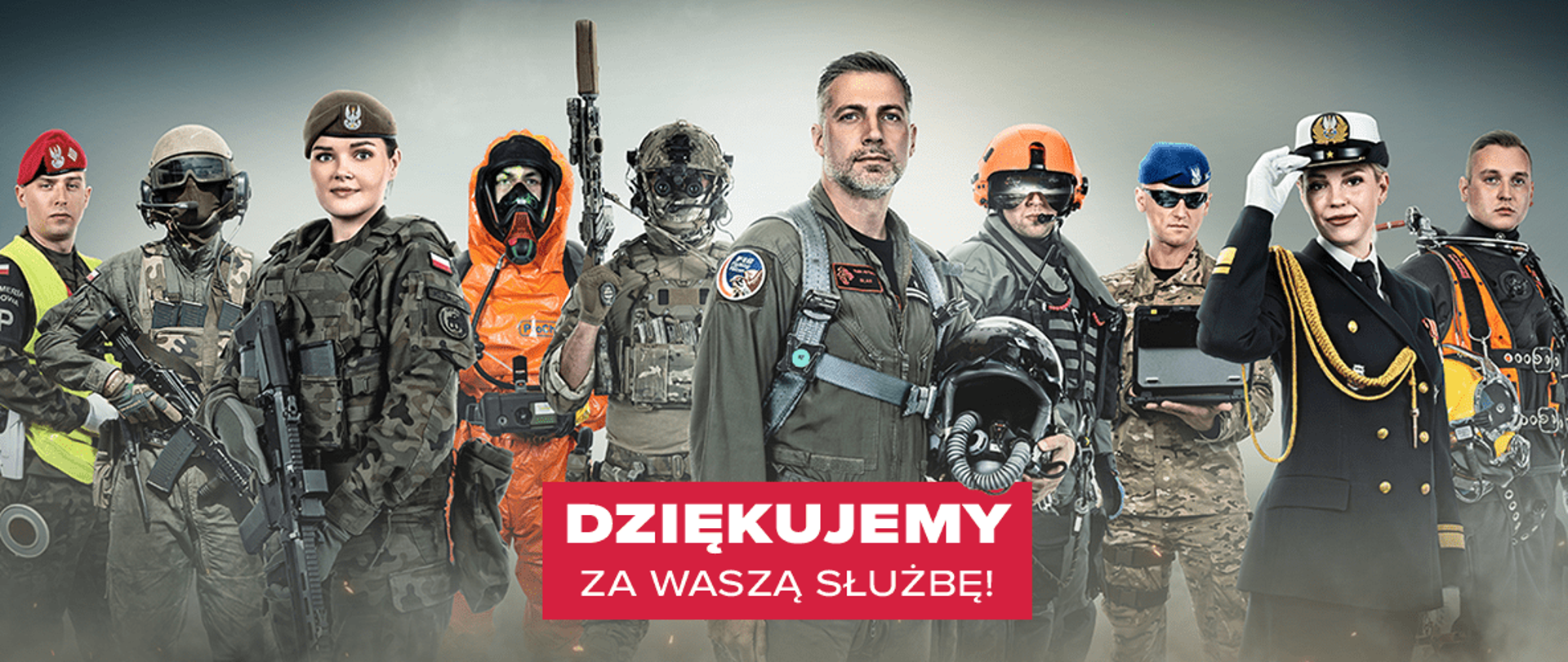 Dziękujemy za waszą służbę