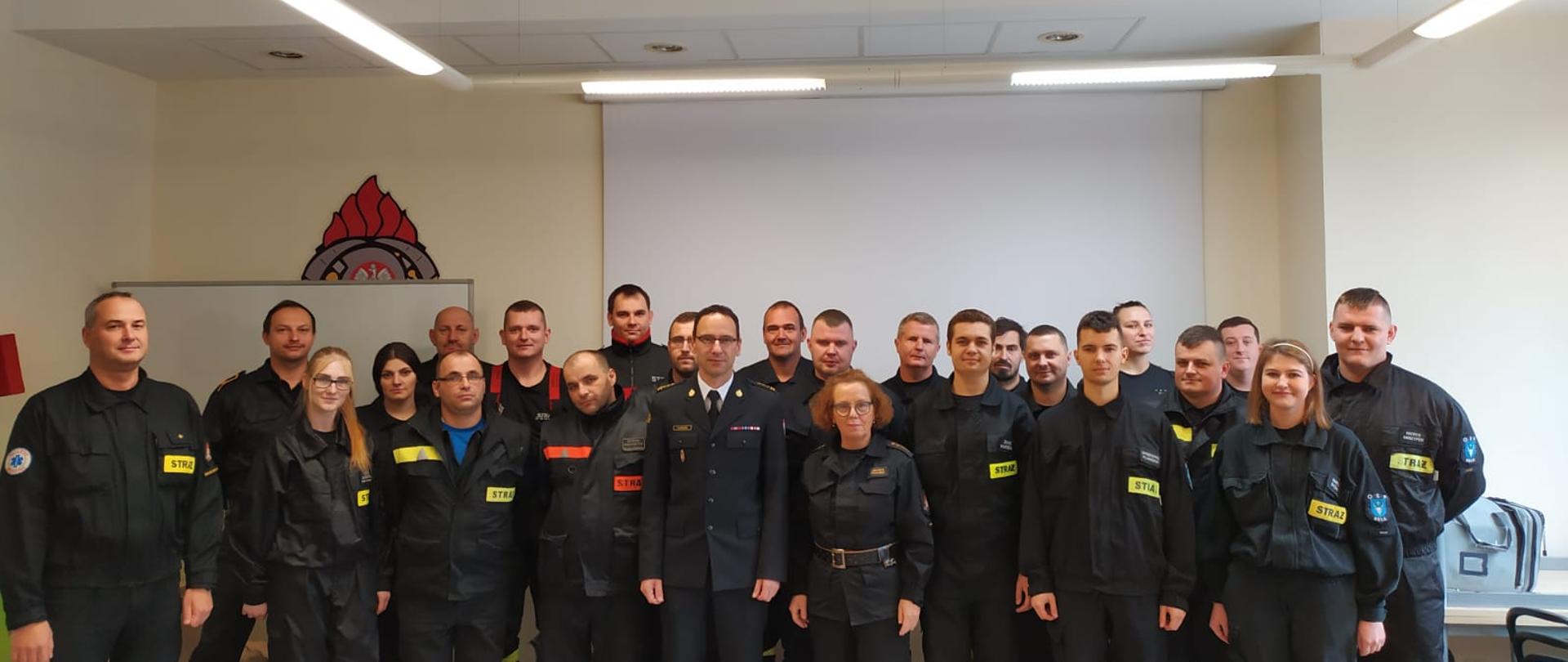 Egzamin recertyfikujący z zakresu kwalifikowanej pierwszej pomocy Ochotniczych Straży Pożarnych z terenu miasta Rybnika i powiatu rybnickiego
